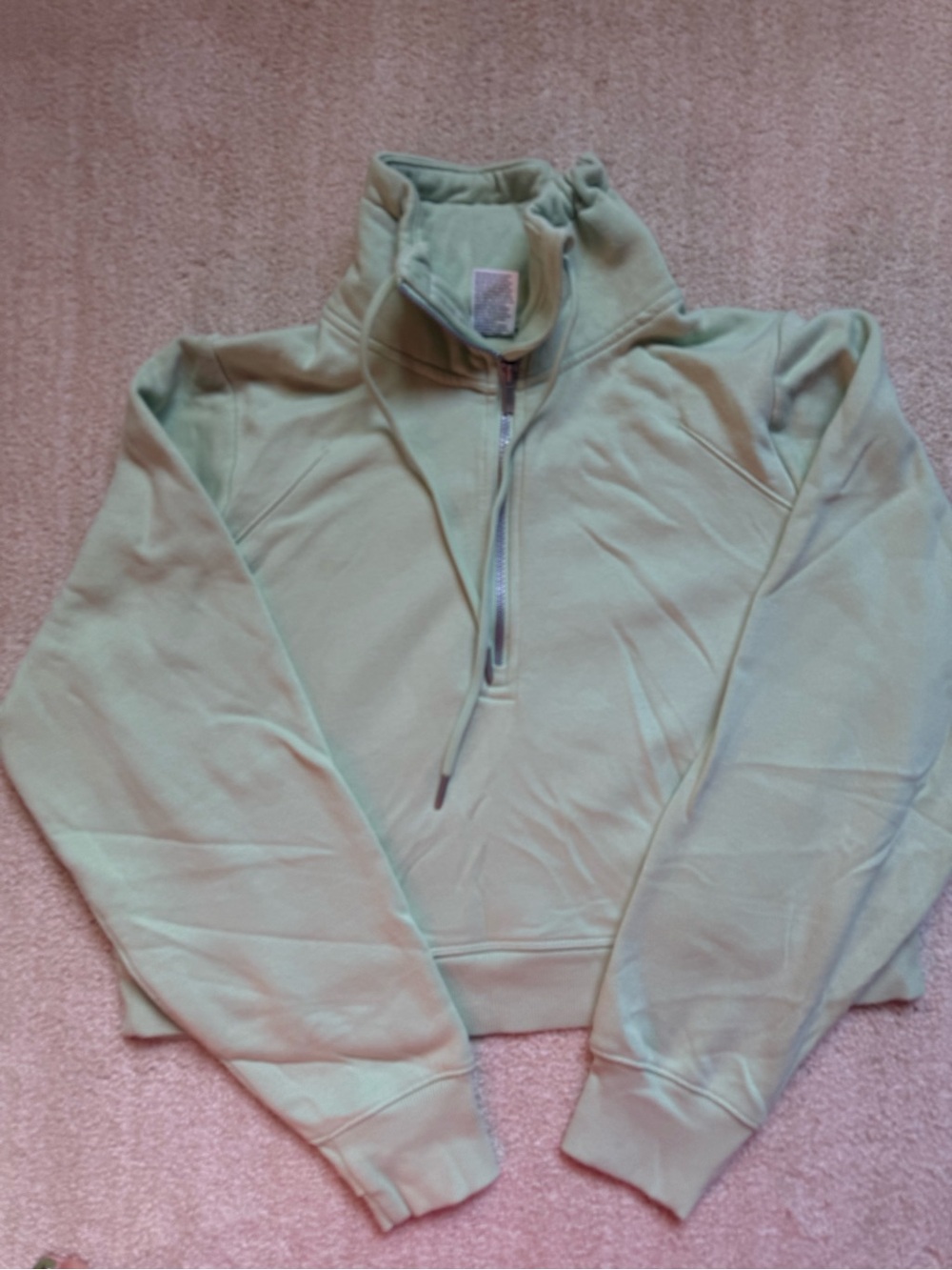 All in Motion Cropped Half Zip